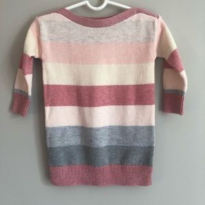 Baby Gap Pink Stripe Sweater Dress NWT 12-18m